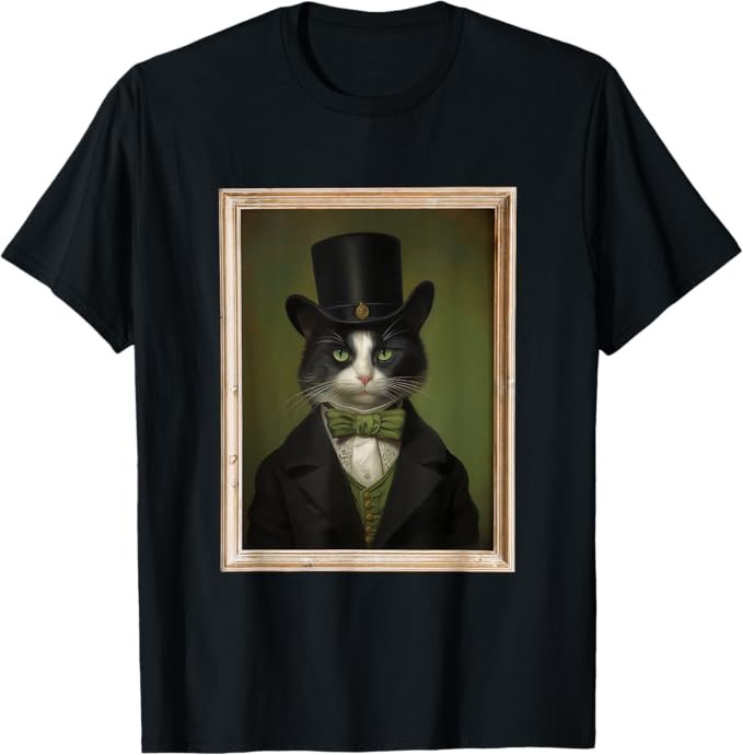Fancy Tuxedo Cat Shirt