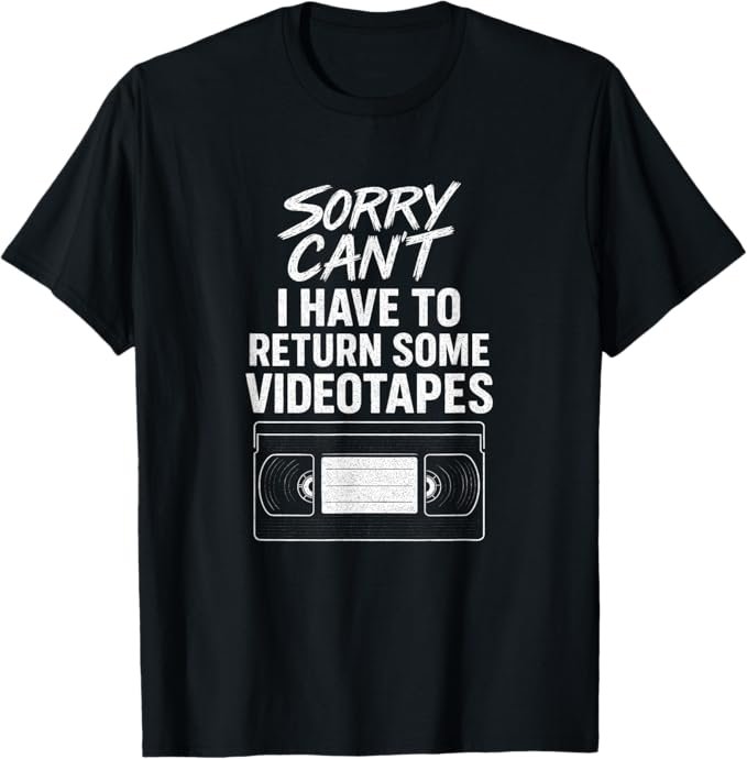 American Psycho VHS Meme Shirt for Dads
